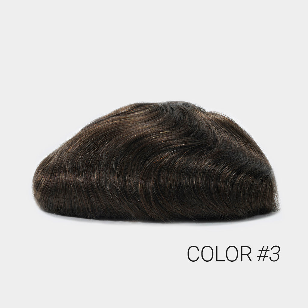 HS1VM V-loop Skin Hair System 110% Density