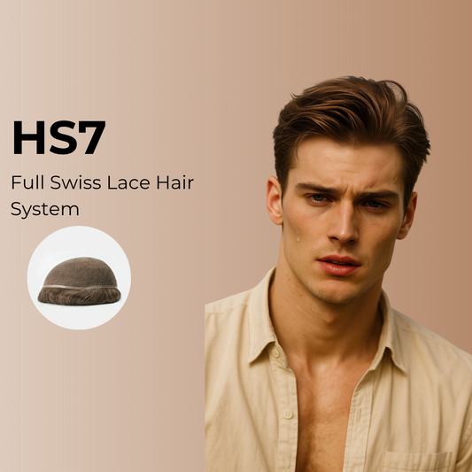 HS7 Full Swiss Lace Hair