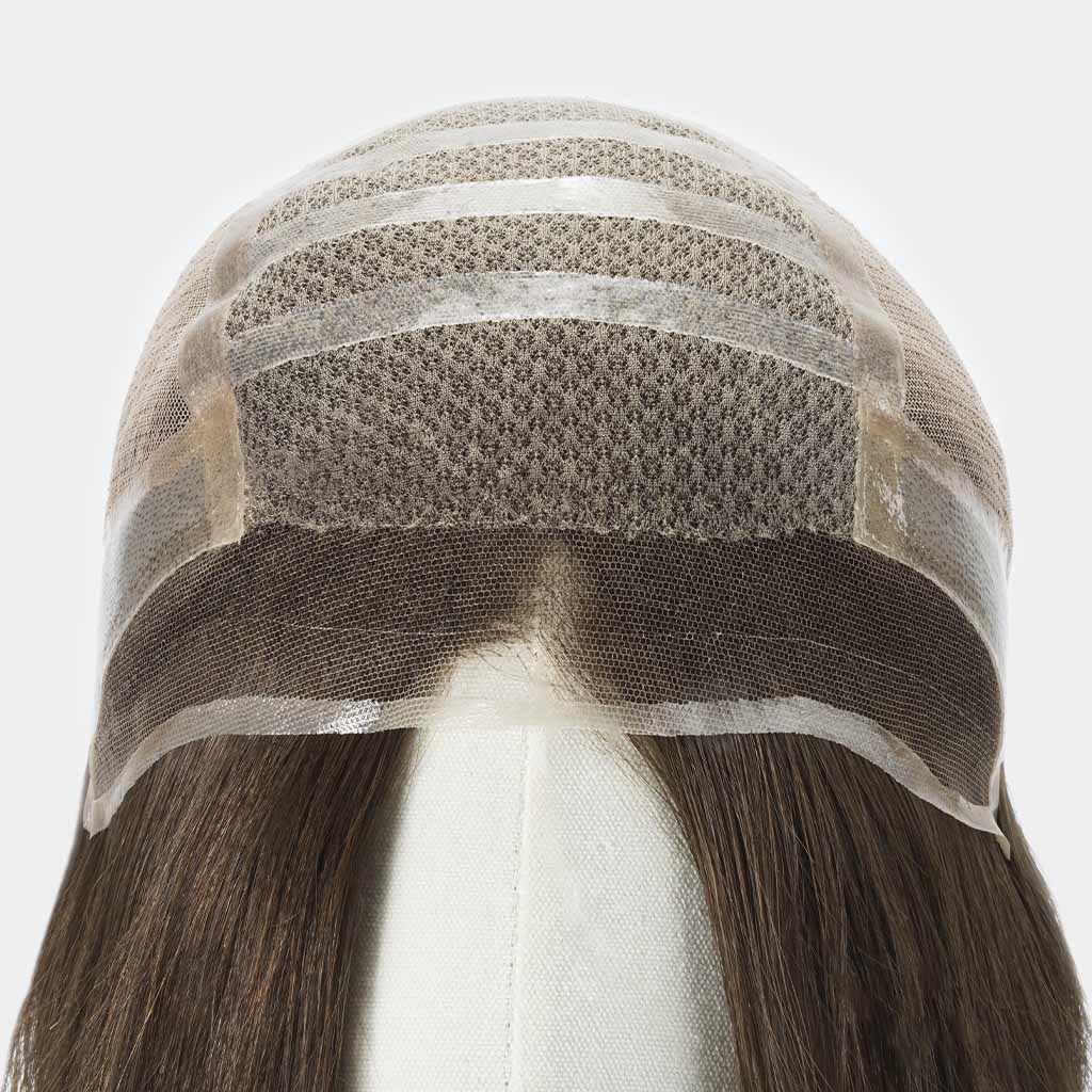 NATALIE Hand-Tied  Lace Wig for Caucasion Women