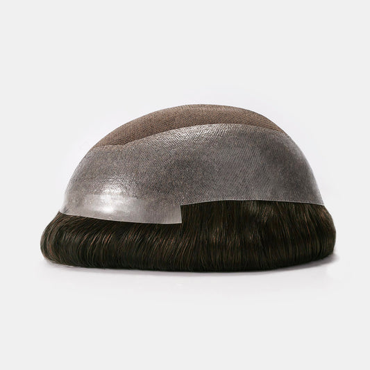 NEW AUSTRALIA French Lace Hair System Toupee With a Wider PU Perimeter