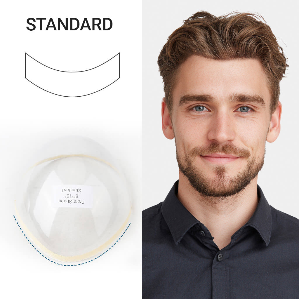 HS1V V-loop Hair System 0.06 mm PU Skin