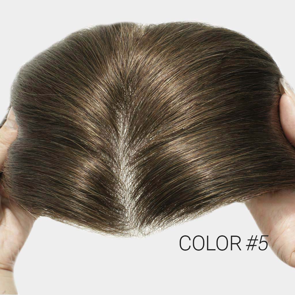 HS1V FRONTAL Men's Frontal Hairpiece for Wider Receding Hairlines