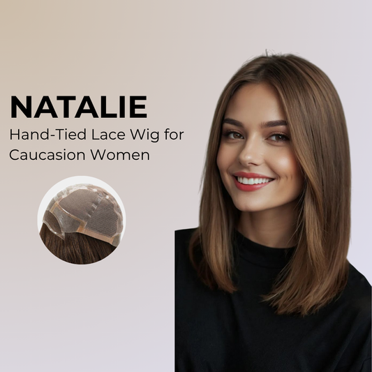 NATALIE Hand tied lace wig