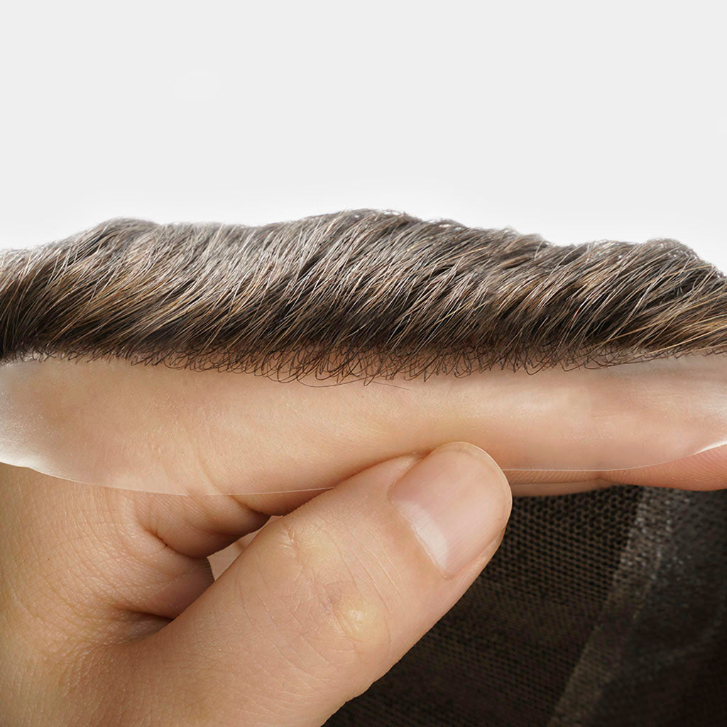 NEW AUSTRALIA French Lace Hair System Toupee With a Wider PU Perimeter