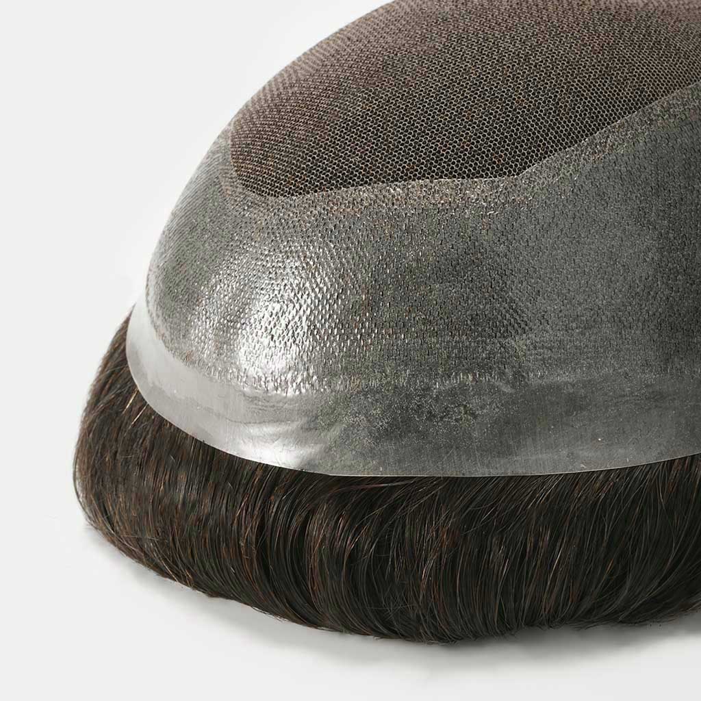 NEW AUSTRALIA French Lace Hair System Toupee With a Wider PU Perimeter